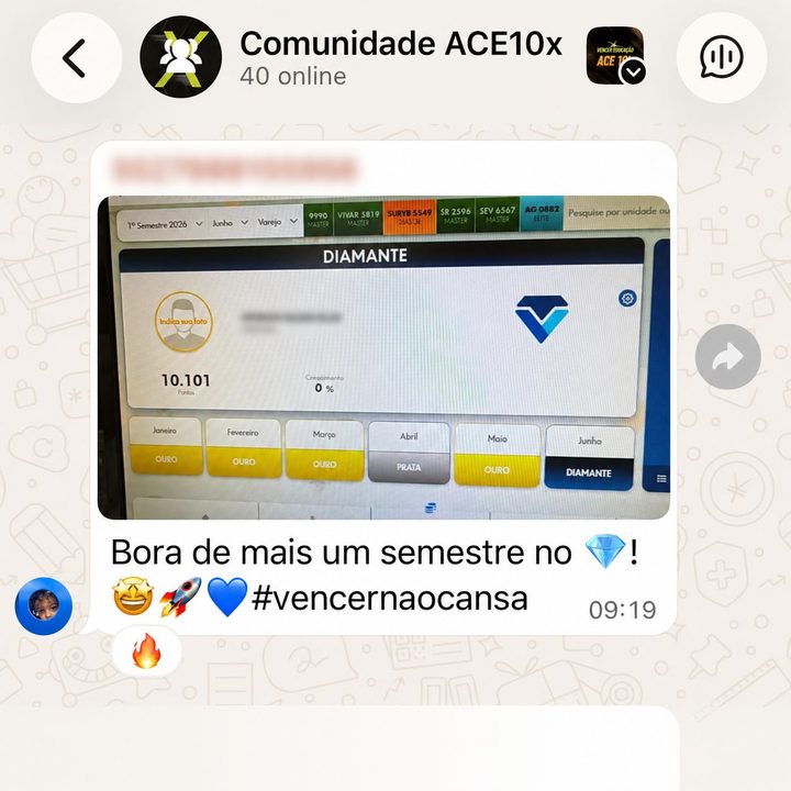 Depoimento de aluno